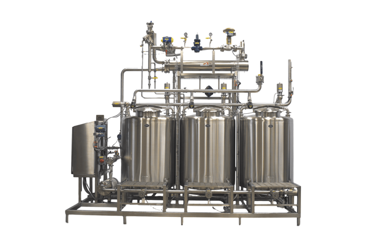 Clean In Place system for beverage processing Clean In Place system for beverage processing