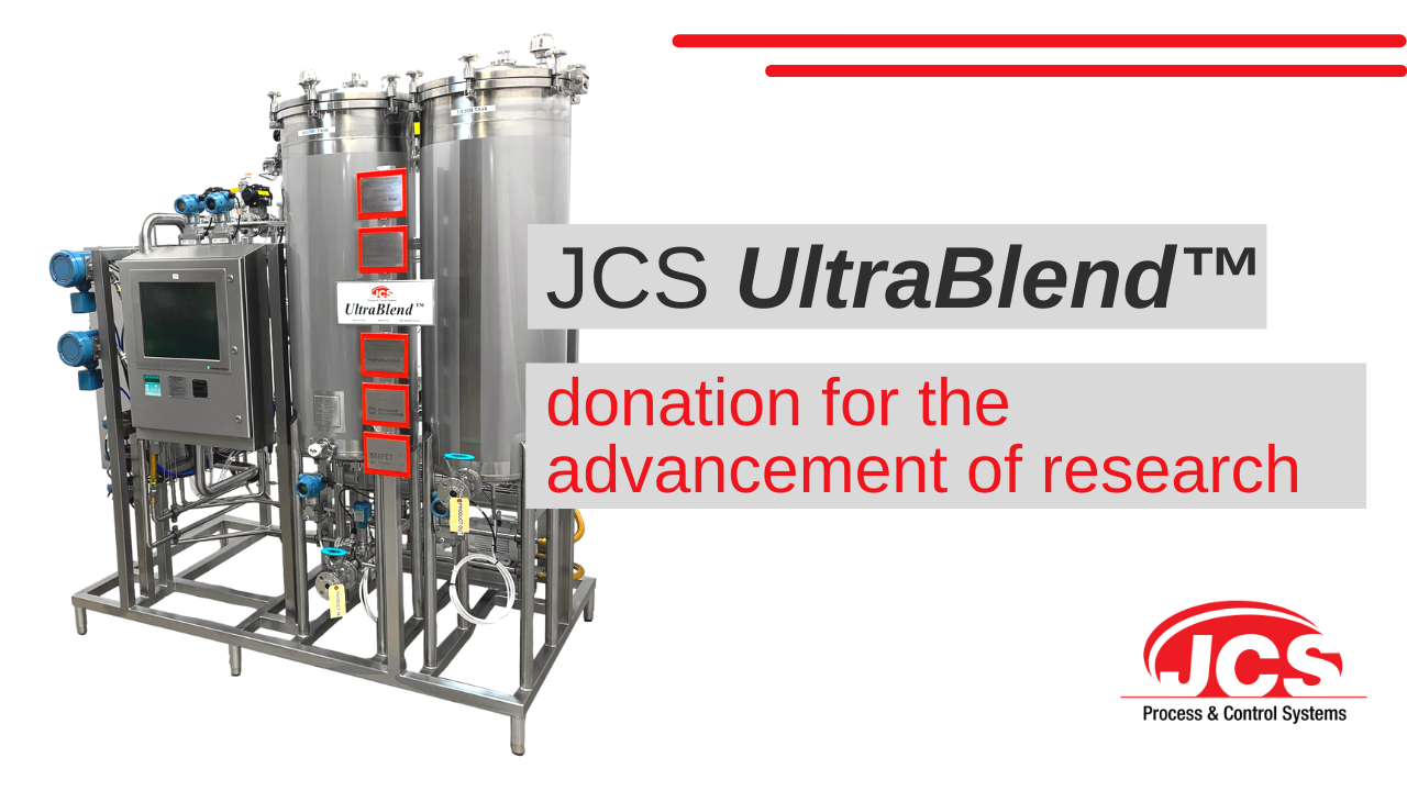 JCS UltraBlend™ donation to the University of Kentucky
