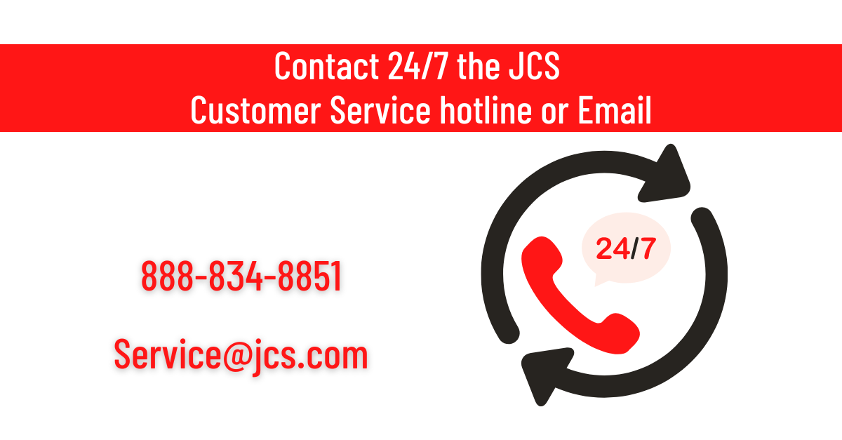 JCS Customer Service hotline